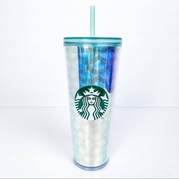 Starbucks Other - Starbucks Holiday 2019 Gold Geo Scale Tumbler NWT